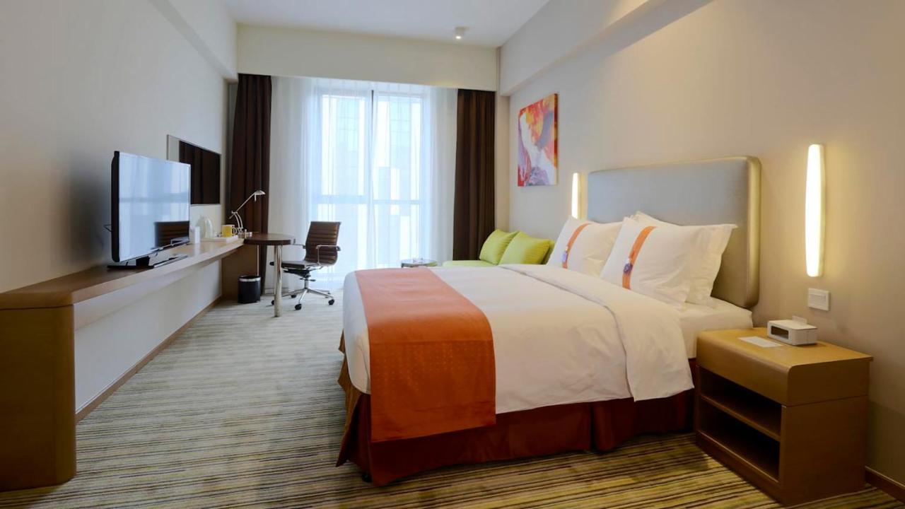 Holiday Inn Express Shanghai Gongkang By Ihg Oda fotoğraf