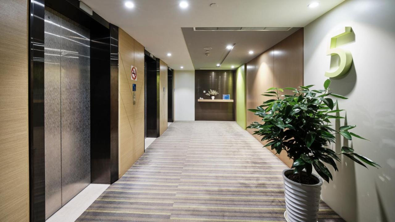Holiday Inn Express Shanghai Gongkang By Ihg Dış mekan fotoğraf